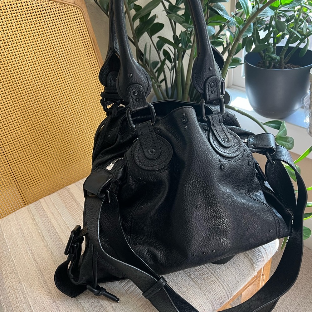 Chloe Paddington Matte Black Hardware